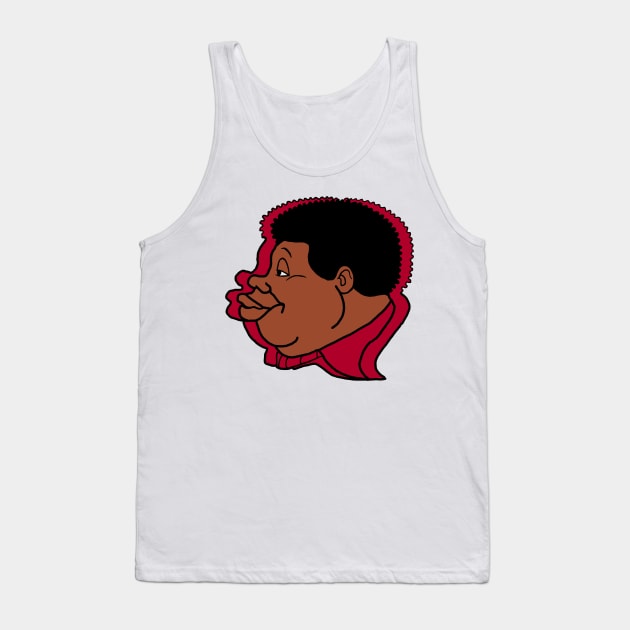 Fat Albert Smiley Tank Top by HARDER.CO